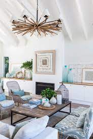25 Chic Beach House Interior Design Ideas Spotted On Pinterest Beach House Interior Design Coastal Living Room Chic Beach House