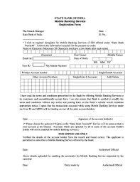 Sample letter for closing revolving bank account. Sbi Mobile Number Change Form Fill Online Printable Fillable Blank Pdffiller