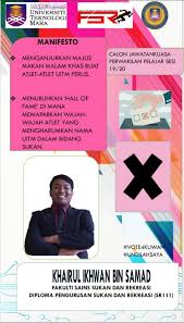 Biro sukan dan rekreasi ialah sebuah sekretariat yang bertanggungjawab mengurus dan meningkatkan segala aktiviti berkaitan sukan dan rekreasi. Mpp Uitm Perlis On Twitter Pilihan Raya Kampus Prk 2019 Berikut Adalah Calon Calon Daripada Fakulti Sains Sukan Dan Rekreasi Thread Andamemilih Jpp2019 2020 Uitmperlis