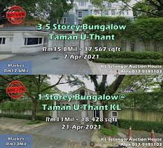 Located in the eastern part of the city, it was established in the 1960s and was used for foreign embassies and high commissions only. Bank Lelong Bungalow Tamanuthant Kl Auction House Facebook