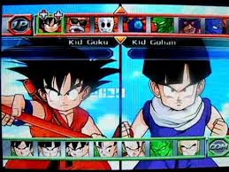 This was released on the playstation 2 and nintendo wii and with its massive roster, it was known for having the largest roster of any fighting game at the time with the better part of well over 100 characters! Dbz Bt2 All Characters Wii Youtube