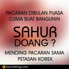 Gambar Meme Kata2 Lucu Puasa Ramadhan Terbaru 2017 Kochie Frog