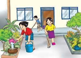 Contoh gambar mewarnai tema kebersihan lingkungan. 480 Koleksi Gambar Kebersihan Rumah Kartun Terbaik Gambar Rumah