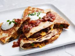 Homemade Chorizo Refried Bean And Cheddar Quesadillas Recipe In 2020 Homemade Chorizo Food Network Recipes Quesadilla Recipes