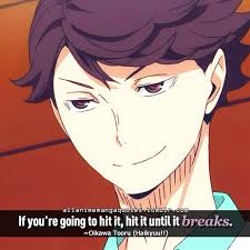 We have compiled some of the best quotes which will surely be inspiring and motivating for you. Haikyuu Quote Haikyuu Anime Quotes Inspirational Haikyuu Anime