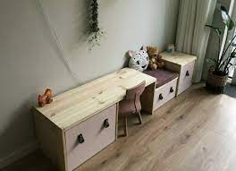diy een fijn speelhoekje met heel veel opbergruimte opmaatzagen nl ikea kinderkamer scandinavische kinderkamers peuterspeelzaal