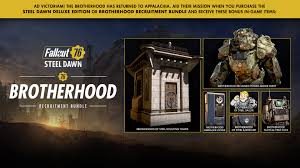 Maybe you would like to learn more about one of these? Everything You Need To Know About Fallout 76 S Steel Dawn Expansion