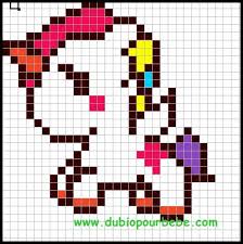Modele Perle Hama Tokidoki Licorne Hamabeads Hama Hamabeads Licorne Modele Perle Tokidoki Pixel Art Pixel Pattern Perler Bead Art