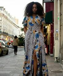 30 Best Kitenge Designs For Long Dresses 2020 Kitenge Styles Kitenge Designs Long Black Maxi Dress African Print Dresses