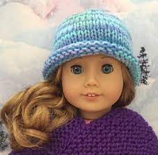 18 Inch Doll Hats Knit Doll Hat Knitted Dolls American Girl Doll Clothes Patterns