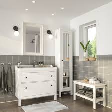 Picture ledges shine as diy bathroom mirror lights. Hemnes Bathroom Series Bathroom Furniture Ikea Hemnes