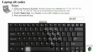 One of the most popular laptop product lines in the toshiba family is the satellite series. Alt Code Symbols On Laptop Keyboard