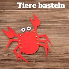 Tiere Basteln Mit Kostenlosen Vorlagen Krebse Drachen Tiger Fische Auch Jede Menge Zootiere Auf Meinem Blog In Me Tiere Basteln Fische Basteln Basteln