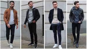 4 Easy Outfits For Men Men S Outfit Inspiration Lookbook Alex Costa Youtube Rainy Day Outfit Men Mens Outfits Mens Outfit Inspiration