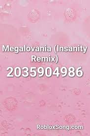 When autocomplete results are available use up and down arrows to review and enter to select. Megalovania Insanity Remix Roblox Id Roblox Music Codes Roblox Remix Songs