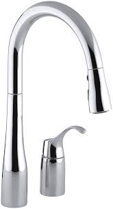 Identifying your faucet model kohler bathroom sink replacement faucets 30092 30094 niedecken yoke maintenance parts kitchen k 10430 widespread lavatory reviews image brand repair. Kohler K 647 Vs Stainless Steel Simplice Two Hole Kitchen Sink Faucet With 16 1 8 Pull Down Swing Spout Docknetik Magnetic Docking System And A 3 Function Sprayhead Featuring Sweep Spray Faucet Com