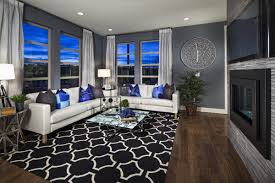 Royal Blue Grey White And Wood Bluegreyandwhitebedroom Blue Living Room Decor White Living Room Decor Blue Living Room
