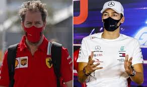 Se ti piace questo vid, non esitare a dare un like, se invece sei un appassionato di motori e un pioniere, puoi accettare la sfida della iscrizione, per esse. George Russell Ferrari Ace Sebastian Vettel Makes Russell Joke Over Aston Martin Move F1 Sport Express Co Uk