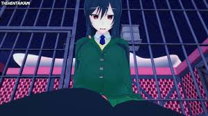 Yui Kashii from Hajimete No Gal Gives You A Footjob Hentai POV