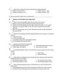 Check spelling or type a new query. Sinners In The Hands Of An Angry God Test Worksheets Teaching Resources Tpt