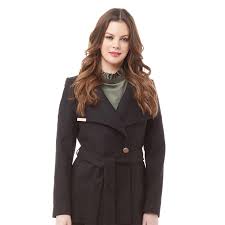 Meghan markle has a wardrobe full of coats we're sure kate middleton would love to borrow. Buy Ted Baker Womens Keyla Short Wrap Cashmere Blend Coat Black