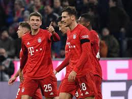 Born 6 february 1995) is a german professional footballer who plays as a midfielder for bundesliga club bayern munich and the. Leon Goretzka Erklart Seinen Jubel Nach Seinem Tor Beim Sieg Des Fc Bayern Vor Der Schalke Kurve Schalke 04