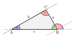 Das dreieck wird hier behandelt. Dewiki Dreieck