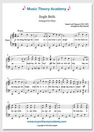 Choose from 1000s of arrangements starting at just $.99. Jingle Bells Music Theory Academy Free Piano Sheet Music Download