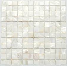 White Glass Mosaic Tiles Lovely Like Seashells Texture Rather Than Clutter I Mean Rather Than Color White Mosaic Tiles White Glass Mosaic Mosaic Glass