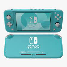 Not on display in omaha store. 3d Nintendo Switch Lite Turquoise Turbosquid 1462571