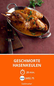 Geschmorte Hasenkeulen Rezept Kaninchenbraten Rezept Rezepte Einfache Gerichte