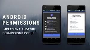 Android Permissions Implement Popup Android Permissions Android Tutorials Android