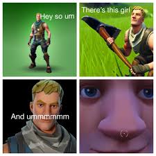 Woah Fortniight Default Skin S Story Is So Sad Like To Pray For Fortnite Default Skin R Okbuddyretard