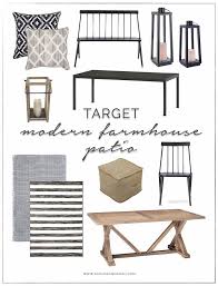 Modern Farmhouse Patio Furniture Target Patio Furniture Patio Furniture Decor Farmhouse Patio