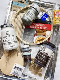 Many farmhouse decorations are made from natural materials like wood and rope. Farmhouse Decor Diy Using Dollar Tree Cookie Tin