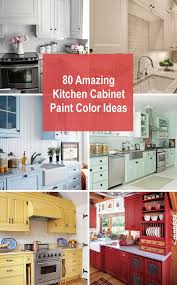 80 amazing kitchen cabinet paint color