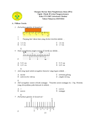 Documents similar to soal uas ganjil ipa kelas 7 semester 1. Uh Ipa Bab 1 Kelas 7 Uh Objek Ipa Dan Pengamatannya