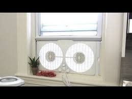 We have a 1940s house that does not have an exhaust fan in the bathroom and we are remodeling and have added one. Home Depot 9 Window Fan Reversible In And Out Exhaust Model Wdf9 2 Twin Window Fan Review Youtube