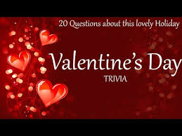 Successful couples do a number of things to keep the spark alive. Valentine S Day Trivia A Quiz About Love Chocolate Cupid 20 Questions Road Tripvia Ep 45 Youtube