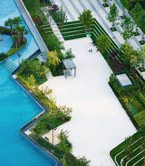 The He Bin Hua Yuan Riverside Garden Is The Garden Component For 28 Residential Towers I Landscape Design Landscape Architecture Landscape Architecture Design