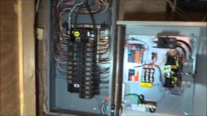 This means the only wiring necessary will be to connect the transfer switch to your home. Generac Whole House Generator Install Part 5 Of 6 Youtube