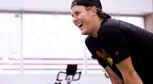 A pure offensive defenseman, he owns outstanding mobility and tremendous puck skills. Adam Boqvist Gifs Wifflegif