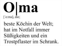 Wandtattoo Oma Definition Großmutter Wandtattoode