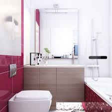 Cateva idei de amenajari bai mici moderne, poze cu bai mici amenajate modern pt apartamente casa si garsoniere. 15 Baie Mica Moderna Decorata In Alb Rosu Si Bej Casadex Ro