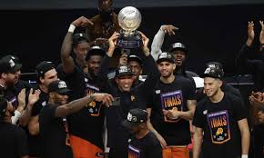 The phoenix suns are an american professional basketball team based in phoenix, arizona. Chris Paul S 41 Lift Phoenix Suns Past La Clippers Into First Nba Finals Since 1993 Nba The Guardian
