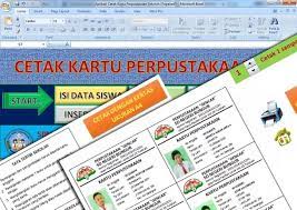 Check spelling or type a new query. Aplikasi Cetak Kartu Perpustakaan Sekolah Format Microsoft Excel Berkas Edukasi