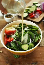Spinach salad, may not sound like the most exciting recipe in the world. Wellness Wednesday Spinach Salad No Honey Mustard Creamy Dressing Vegan Brittney Carmichael