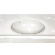 Cultured Marble Vanity Top 49 Inch