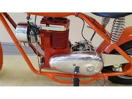 Image result for Orange Red 1957 Motorcycle