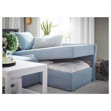 Holmsund Eckbettsofa Orrsta Hellblau Ikea Deutschland Helle Wohnzimmer Ecksofa Ecksofa Schlaffunktion